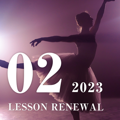 【レッスン変更情報】2023年2月から変更になるレッスン！
