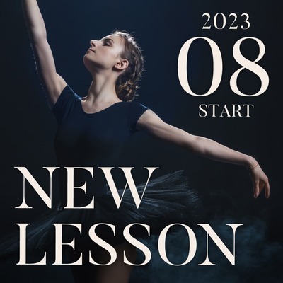 【NEW LESSON】2023年8月からスタートするレッスン！