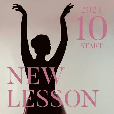 【NEW LESSON】2024年10月からスタートするレッスン！
