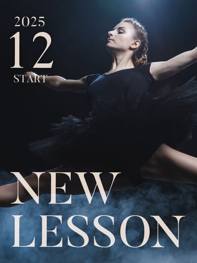 【NEW LESSON】2025年12月からスタートするレッスン！